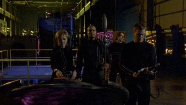 SG-1's doppelgängers prepare to return to the SGC.