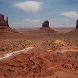 Photograph of Monument Valley.