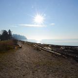 Photograph of Crescent Beach.