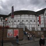 Photograph of Shakespeare's Globe Theatre.