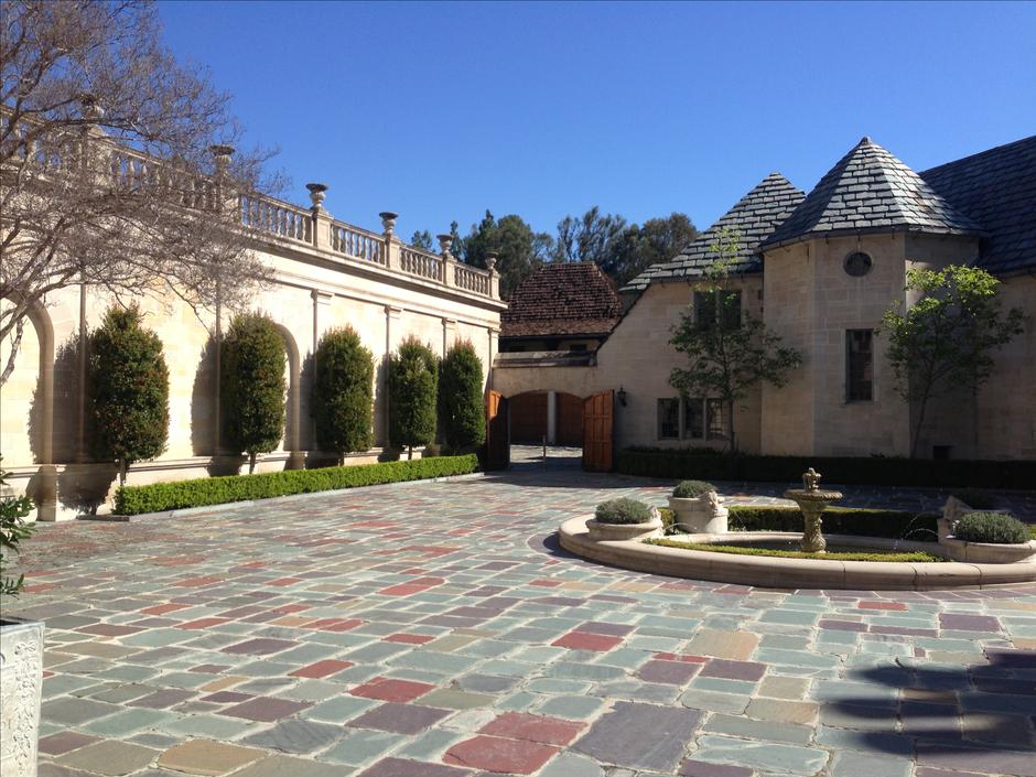 Greystone courtyard