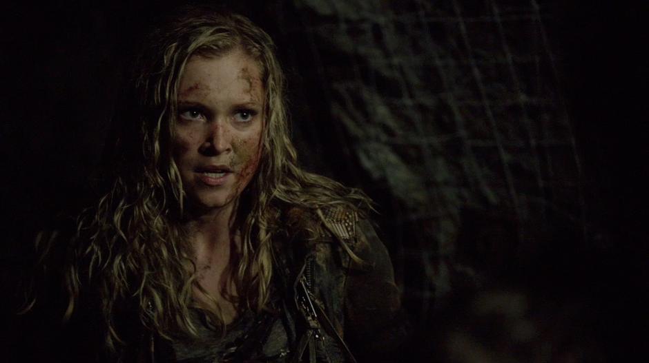 Clarke tries to convince Anya that they should stick together.