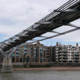 Photograph of Millennium Bridge.