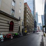 Photograph of Pearl Street (between Duncan & Simcoe).