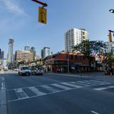 Photograph of Grosvenor Street & Yonge Street.