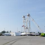 Photograph of Boat Storage Lot.