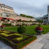 Photograph of Rainbow Bridge Lawn.