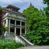 Photograph of West Lawn Building.