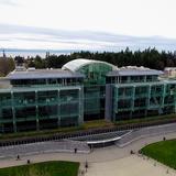 Photograph of Walter C. Koerner Library.