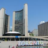 Photograph of Toronto City Hall.