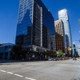 Photograph of West Georgia Street & Burrard Street.