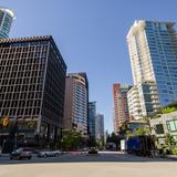 Photograph of West Cordova Street & Thurlow Street.