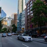 Photograph of West Hastings Street (between Hornby & Howe).