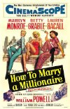 Poster for How to Marry a Millionaire.