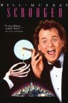 Poster for Scrooged.