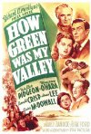 Poster for How Green Was My Valley.