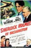 Poster for Sherlock Holmes in Washington.