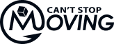 Cant stop moving logo