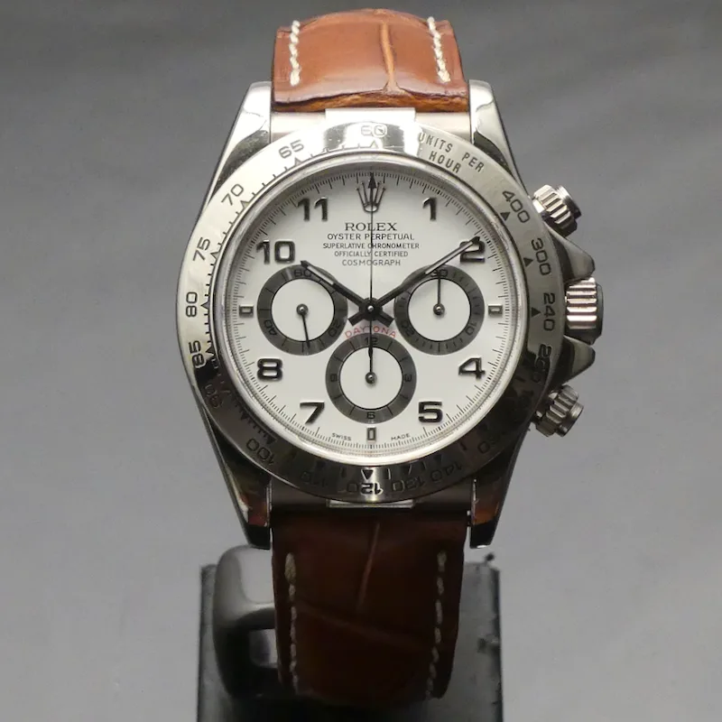 Rolex Daytona oro bianco movimento Zenith anno 1999