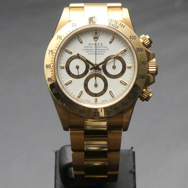 Rolex Daytona oro giallo movimento Zenith anno 1996