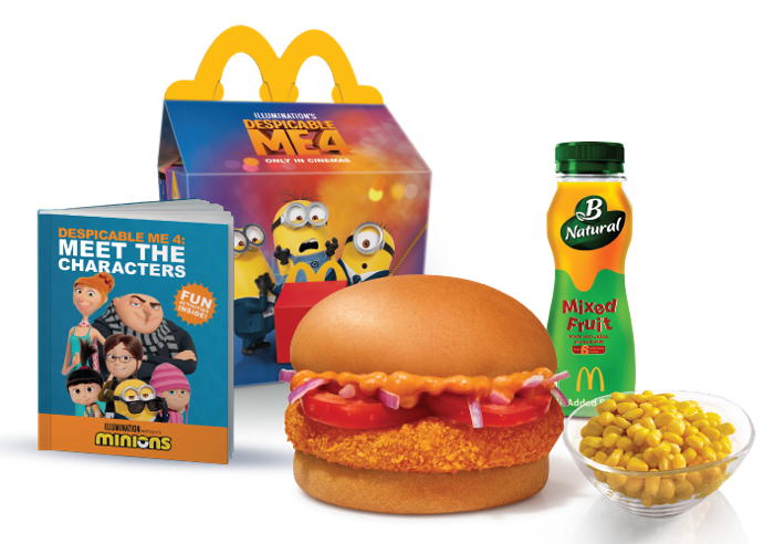 McAloo Tikki Burger Happy Meal