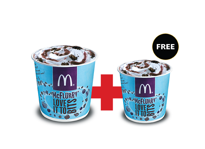 Black Forest Mcflurry (M) BOGO