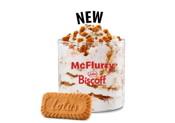 Lotus Biscoff Medium McFlurry