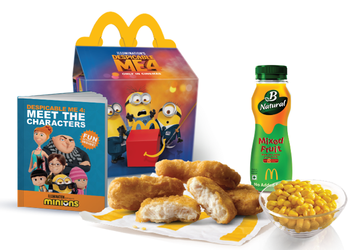 4 Pc Chicken Nuggets Happy Meal