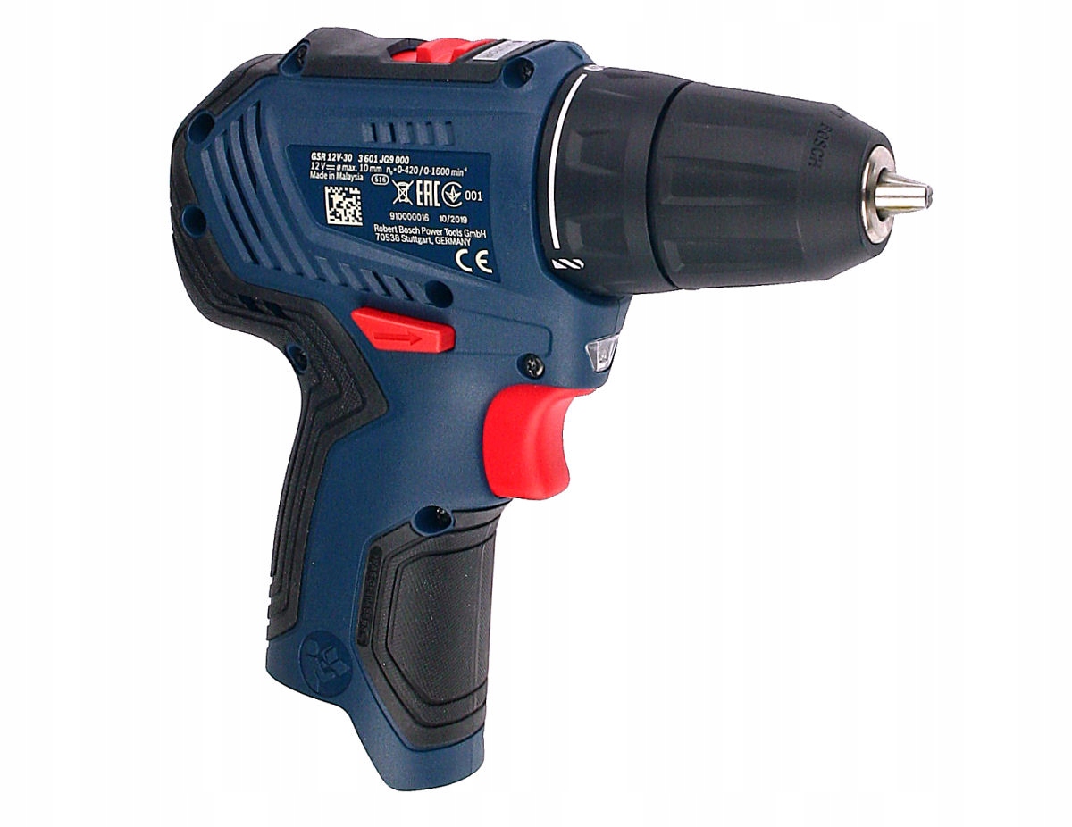 Product: BOSCH GSR12V-30 Wiertarko-wkrętarka 12V 2x akumulator 2.0Ah + walizka