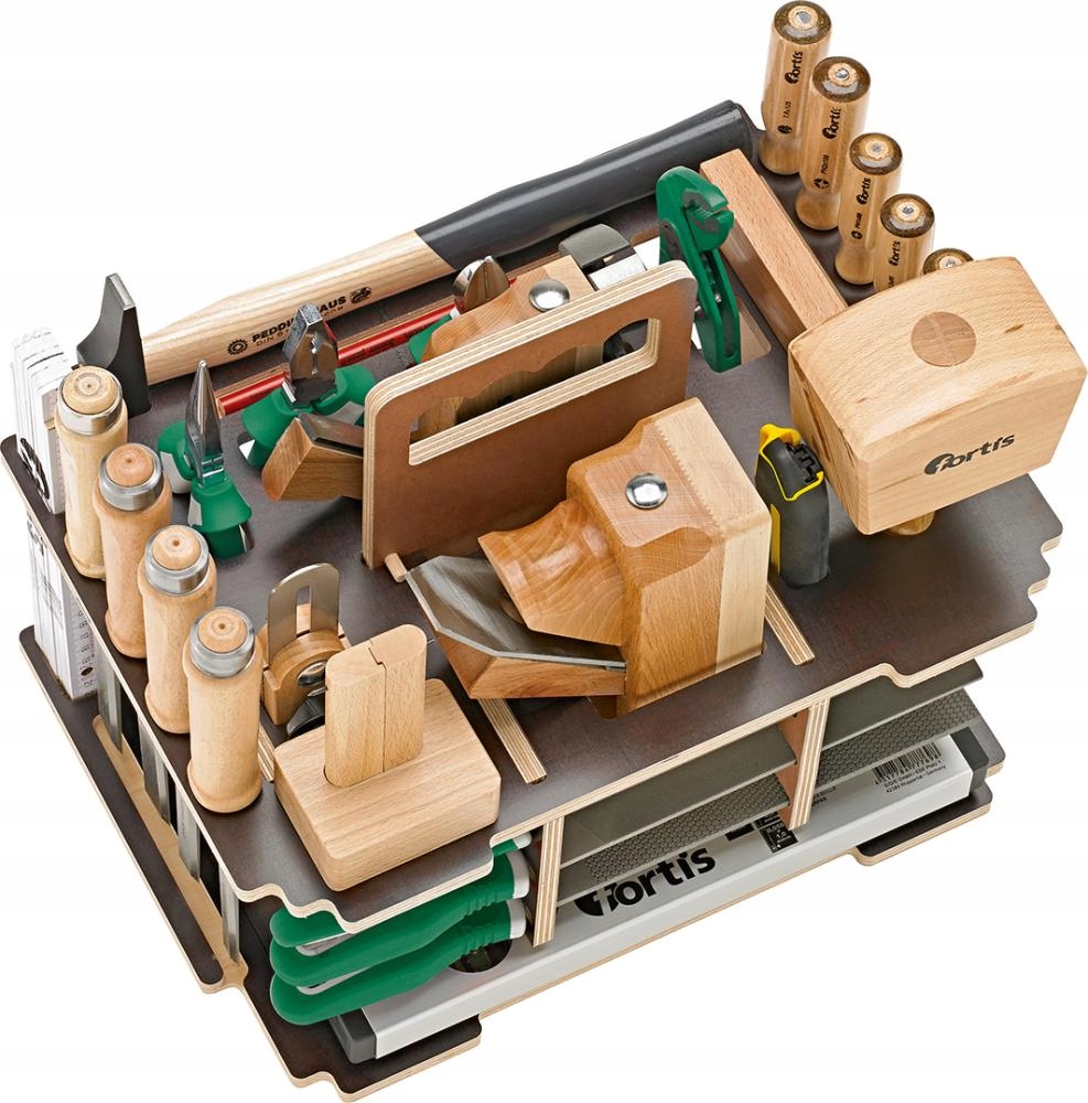 Product: FORTIS Zestaw narzędzi ciesielskich stolarskich do obróbki drewna SYSTAINER