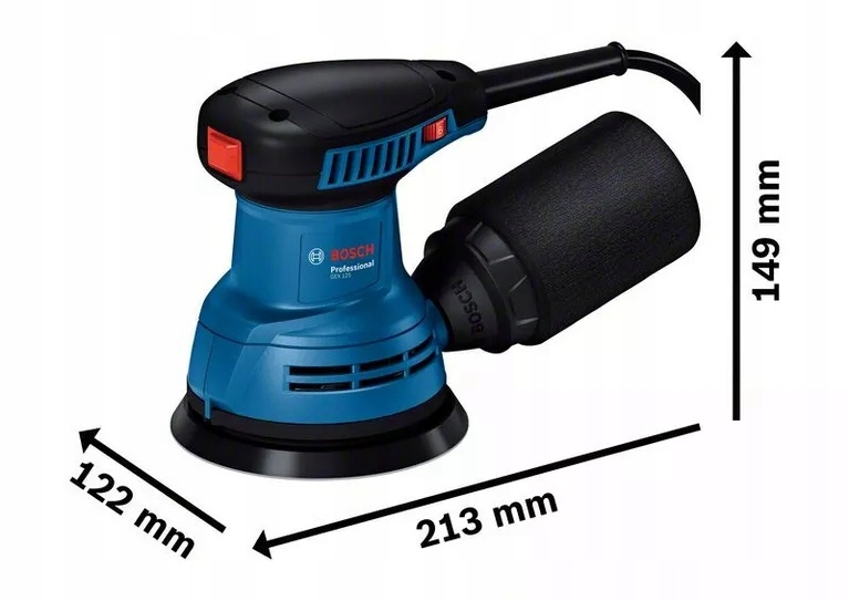 Product: BOSCH GEX 125 290W szlifierka mimośrodowa 125mm