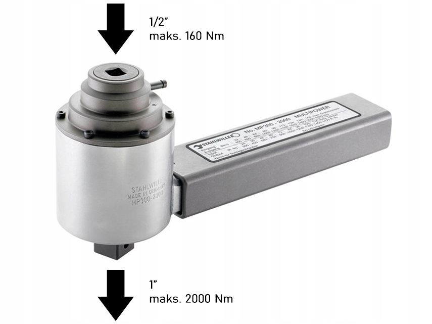 Product: STAHLWILLE MP300-2000 Wzmacniacz momentu obrotowego MULTIPOWER 1" 2000Nm
