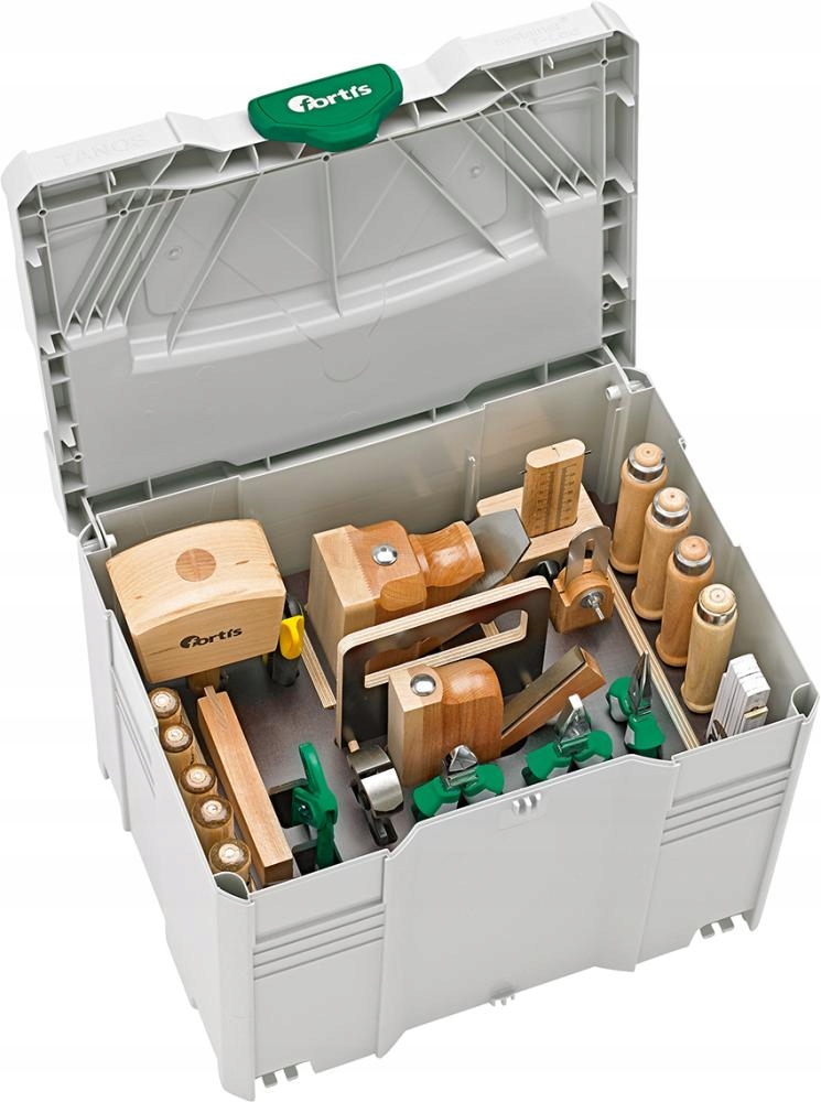 Offer: FORTIS Zestaw narzędzi ciesielskich stolarskich do obróbki drewna SYSTAINER