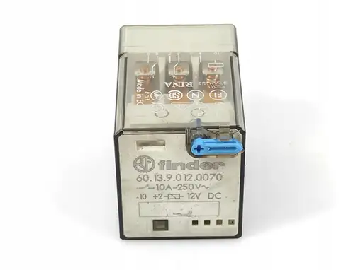 Product: FINDER 60.13.9.012.0070 PRZEKAŹNIK 10A 250V~ 12Vdc