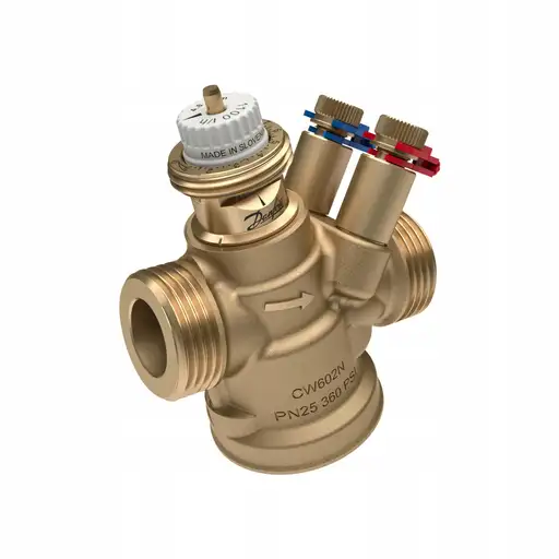 Product: Zawór regulacyjny niezależny od ciśnienia AB-QM, DN15 ze złączkami pomiarow