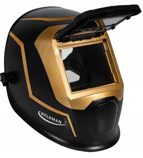 Product: WELDMAN przyłbica spawalnicza 107166 TRUE COLOR GOLD MMA/MIG/TIG
