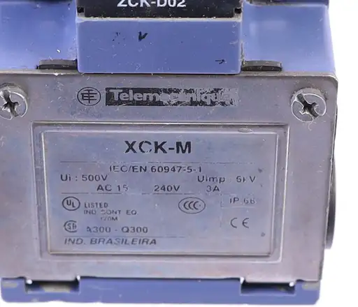Product: TELEMECANIQUE XCK-M + ZCK-D02