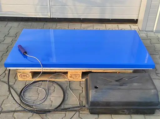 Produkt: EDMO RAMPA PODNOŚNIK STÓŁ HYDRAULICZNY NOŻYCOWY ULTRANISKI 1T 150x80cm