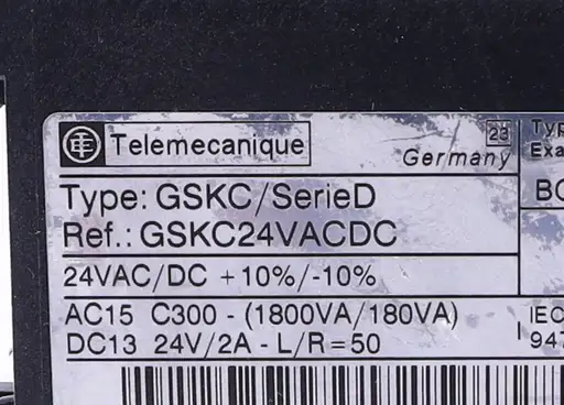 Product: TELEMECANIQUE GSKC GSKC24VACDC