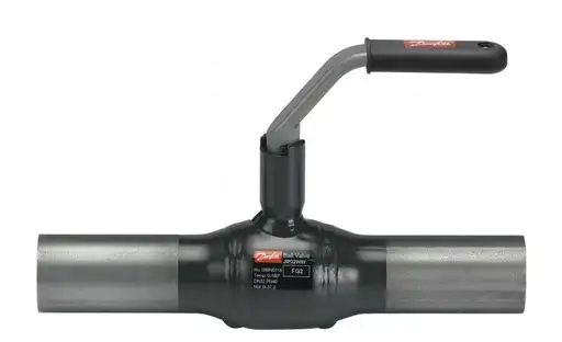 Product: Zawór kulowy JIP z końcówkami do wspawania, PN40, DN50