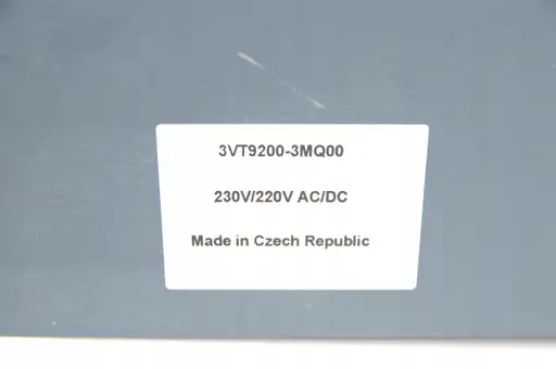 Product: Siemens 3VT9200-3MQ00 Motorized operating mechanism