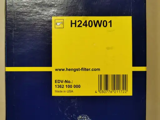 Product: Filtr oleju Hengst Filter H240W01