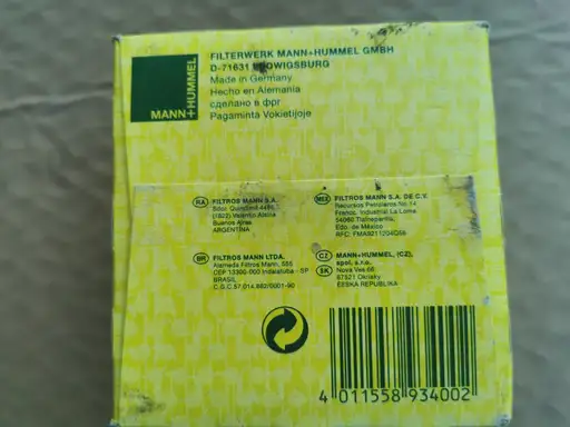 Product: Mann-Filter WK 817/3 x Filtr paliwa