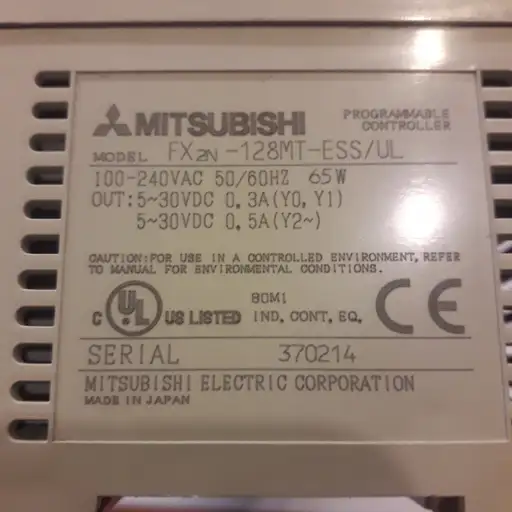 Product: MITSUBISHI FX2N-128MT-ESS/UL 128MT-ESS/UL