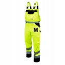 Product: DEDRA BH81SO1-M Spodnie odblaskowe ogrodniczki ŻÓŁTE rozm. M / 50