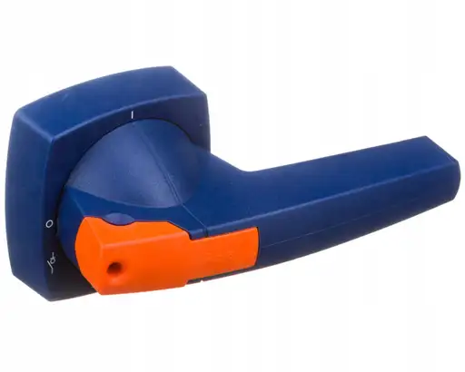 Product: Dźwignia napędu montowanego na drzwi typ D/P, niebieska, 10mm K3DB/P