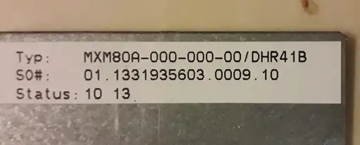Product: SEW MOVIAXIS MODUŁ GŁÓWNY MASTERMODUL MXM80A-000-000-00/DHR41B DHR 41B