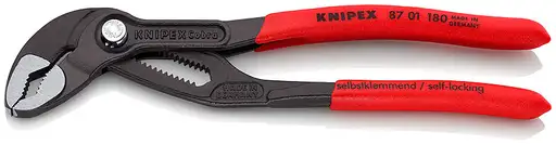 Product: KNIPEX 87 01 180 Szczypce do rur COBRA 180mm