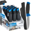 Produkt: Nóż finka taktyczny 215/105mm z kaburą BLACK SURVIVAL SERIES - kartonik wystawowy (12/48)