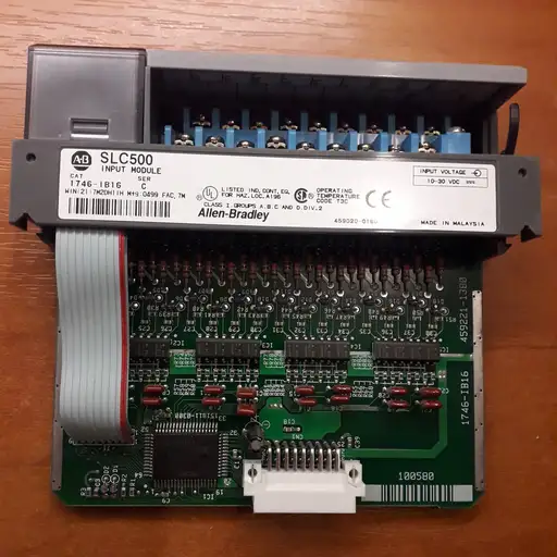 Product: Allen-Bradley Allen Bradley AB SLC 500 SLC500 1746-IB16 SER C DC-SINK IMPUT